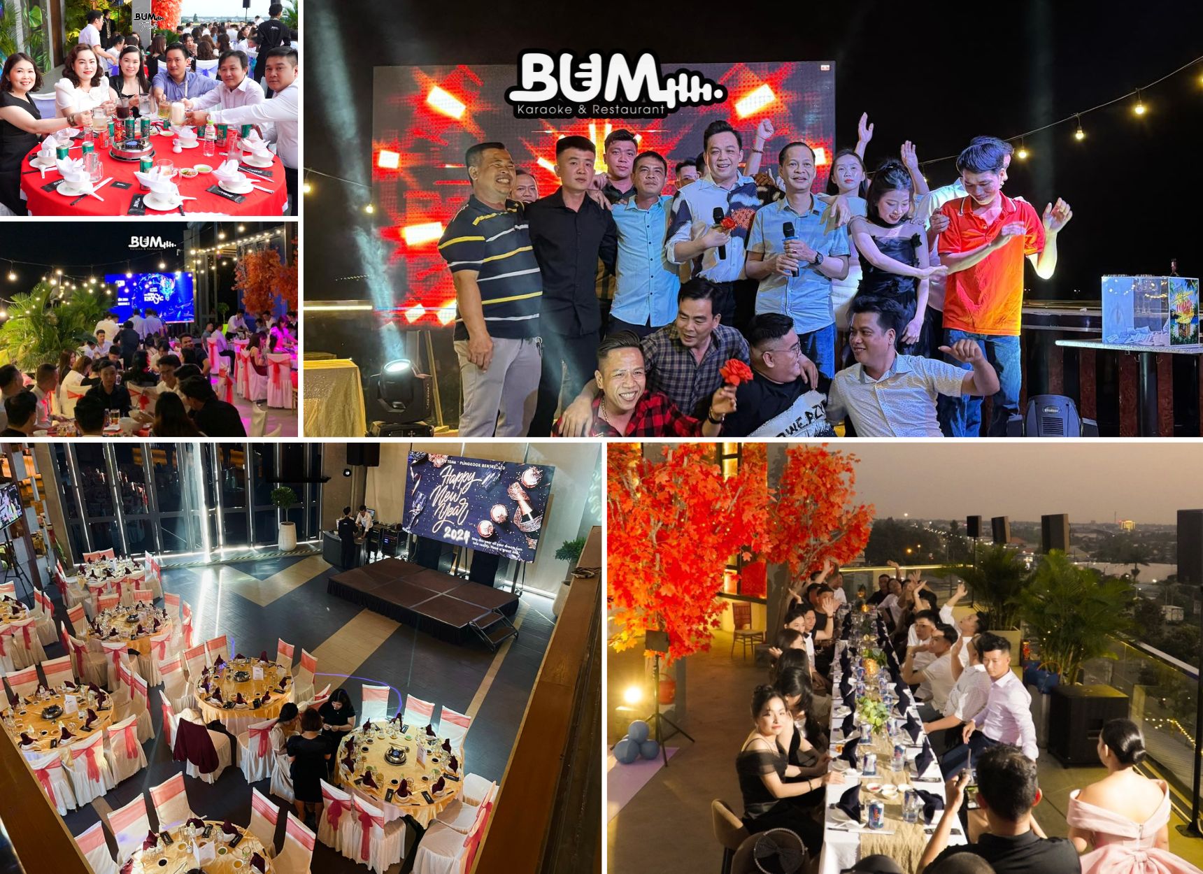 Dịch vụ tổ chức tiệc tất niên chất lượng tại BUM